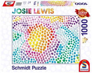 Puzzle 1000 PQ Josie Lewis kolorowe bańki mydlane 111718 - Schmidt Puzzle