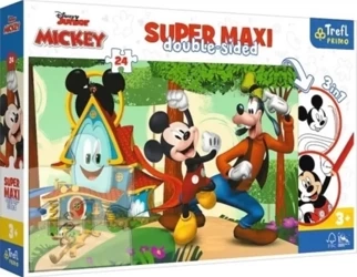 Puzzle 24 Super Maxi Wesoły Domek i przyjaciele - Trefl