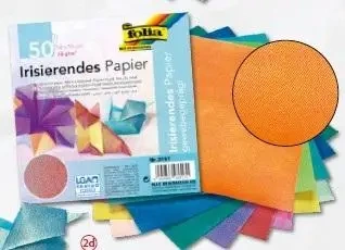 Papier opalizujący tłoczenie tkaninowe 14x14cm 50s - Galeria Hobby