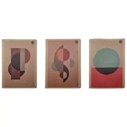 Zeszyt A4/80K kratka New Geometric Modern (5sz) - Ziemia Obiecana