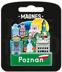 Magnes I love Poland Poznań ILP-MAG-C-POZ-35 - Pan Dragon