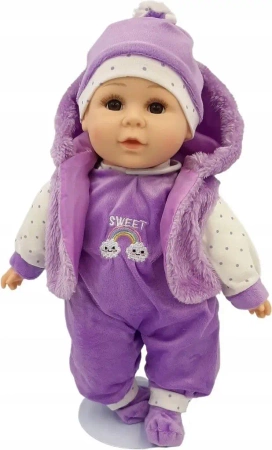 Lalka bobas mówi i śpiewa 35cm - MarioToys