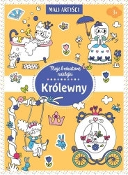 Moje brokatowe naklejki. Królewny - praca zbiorowa