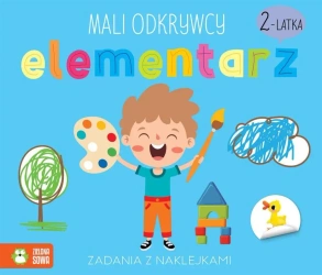 Mali odkrywcy. Elementarz 2-latka - Justyna Tkocz