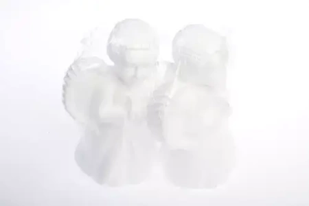 Styropianowe ozdoby choinkowe, aniołki (2 sztuki)