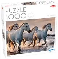 Puzzle 1000 White horses on the beach - Tactic