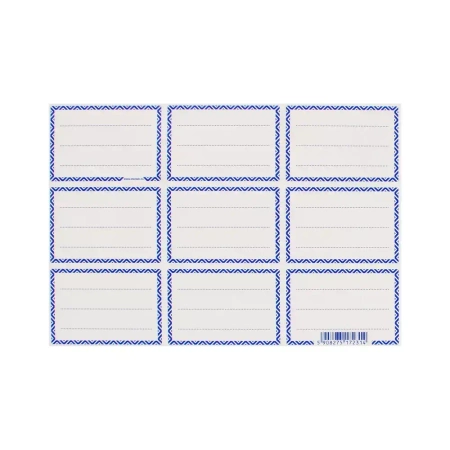 Naklejki na zeszyt, cena za 1 arkusz