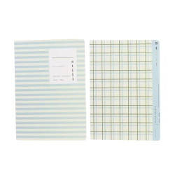 Paczka zeszyt A5 48k.kratka Still mix pakiet 5 sztuk - Ancor