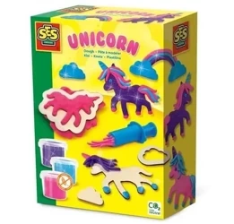 Ciastolina brokatowa neon Jednorożec - SES