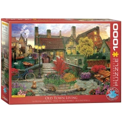 Puzzle 1000 Old Town by David McLean 6000-5531 - Eurographics