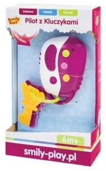 Pilot z kluczykami różowy - Smily Play