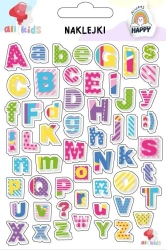 Naklejki dla dzieci Kolorowe literki - All4Kids