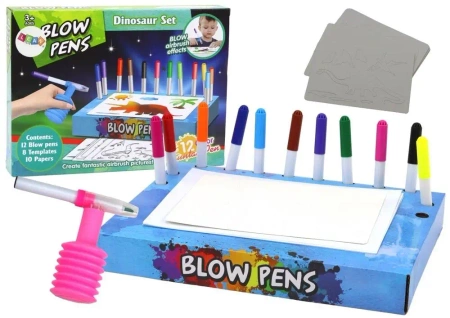 Dmuchane flamastry Dino - Leantoys