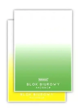 Blok biurowy A4/50K kratka (10szt) - Schemat
