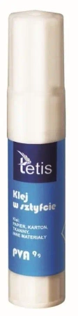 Klej w sztyfcie 9G (24szt) BG099-A - Tetis