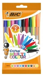 Długopis Cristal Multicolour 10szt - BIC