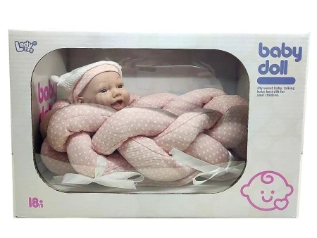 Bobas z kocykiem i butelką 25cm - ADAR