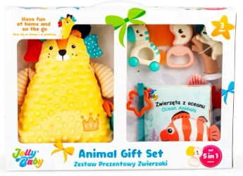 Zestaw prezentowy Zwierzaki - Jollybaby