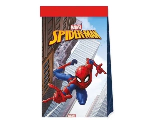 Torebki prezentowe Spiderman Crime Fighter 4szt - Godan