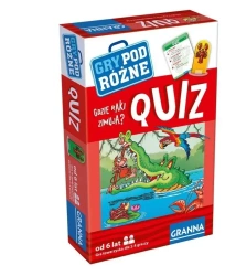 Quiz Gdzie raki zimują? - gry podróżne GRANNA