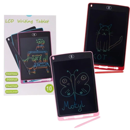 Tablet do rysowania 10" kolorowy mix - Askato