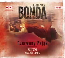 CD MP3 Czerwony pająk Cztery żywioły Saszy Załuskiej Tom 4 - Katarzyna Bonda