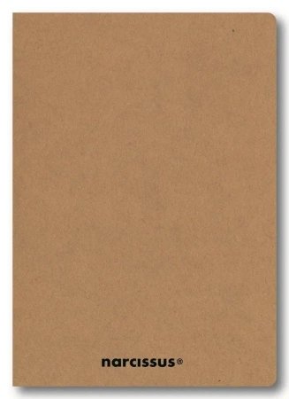 Zeszyt A4/48K kratka Eco Kraft (6szt) NARCISSUS