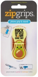 ZipGrip uchwyt na palce do telefonu Awokado - Thinking Gifts