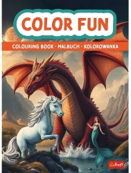 Świat fantasy. Kolorowanka. Malbuch.Colouring book - Praca zbiorowa