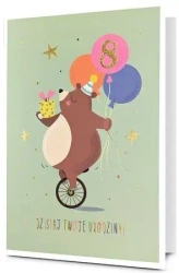 Karnet B6 Urodziny 8 - Pan Dragon