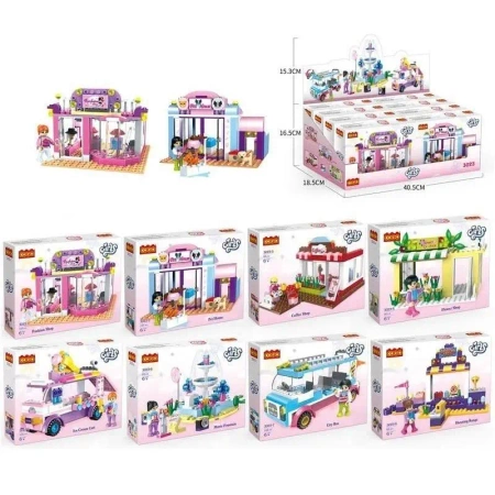 Klocki dziewczęce mix - Macyszyn Toys