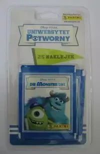 Blister z naklejkami Uniwersytet Potworny - Panini