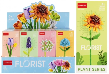 Klocki Konstrukcyjne Kwiaty Mix Mega Creative 567450