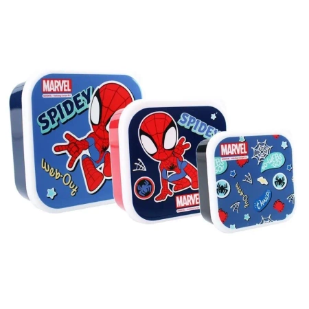 Śniadaniówka Snack Box 3w1 Spidey - Vadobag
