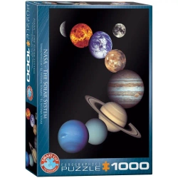 Puzzle 1000 NASA The Solar System 6000-0100 - Eurographics