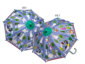 Parasolka 3D zmieniająca kolory bajkowy świat - Floss & Rock