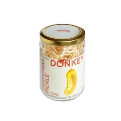 Bombka choinkowa - Christmas Pickle żółta - Donkey