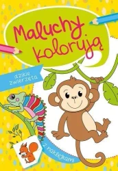 Maluchy kolorują. Dzikie zwierzęta - praca zbiorowa