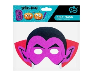 Maska filcowa wampir 24x16cm - Godan