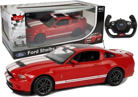 Ford Shelby 1:14 na pilot czerwony - Leantoys