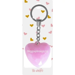 Berlok prezentowy z napisem Najpiękniejsza - Be-Happy Gifts