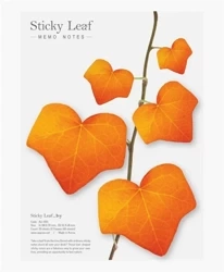 Kartki samoprzylepne - bluszcz czerwony L - Appree