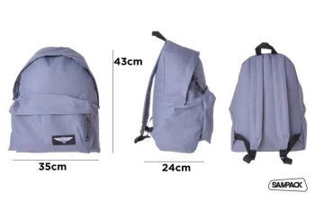 Plecak Sampack szary - MP Main Paper