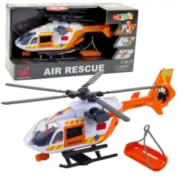 Helikopter ratunkowy hak + nosze 1:14 - Leantoys