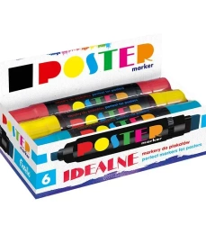 Marker Poster 5+1gratis Fiorello GR-1712k 6 kolorów - Kw trade
