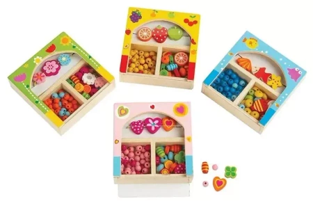 Koraliki drewniane mix - Artyk