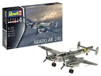 Samolot. Arado Ar 240 - Revell