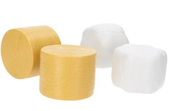 Sprasowane bele siana (biała i żółta) - Bruder