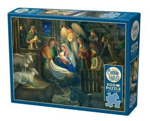 Puzzle 500 Narodziny Jezusa 112267 - Cobble Hill