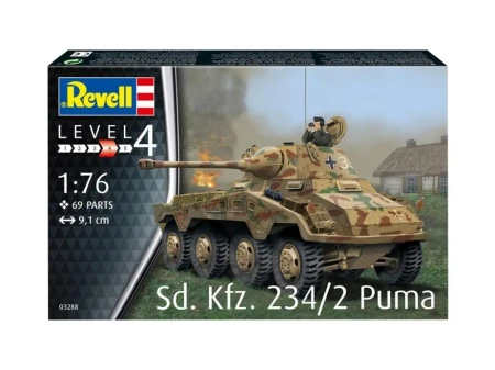 Pojazd 1:76 Sd.Kfz.234/2 Puma - Revell
